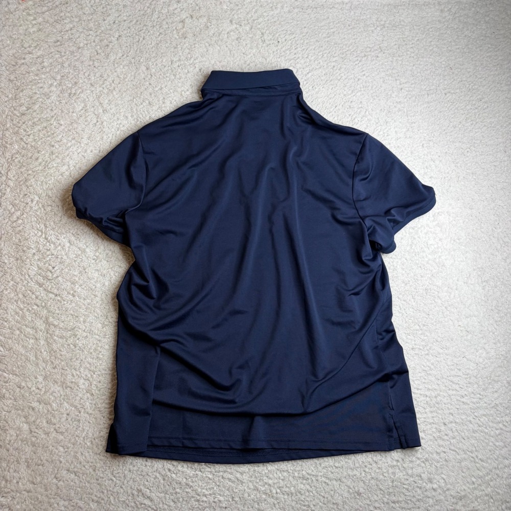 Polo Ralph Lauren Performance Mens XL Navy Blue Short Sleeve Polo Shirt Red Pony - Picture 6 of 6